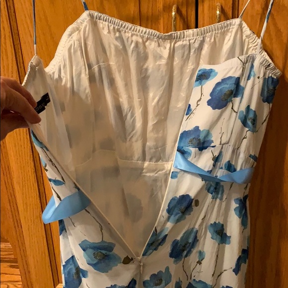 For Joseph Blue & White Floral Dress - Picture 6 of 6